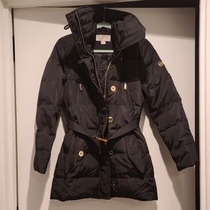 Michael Kors Belted Puffer